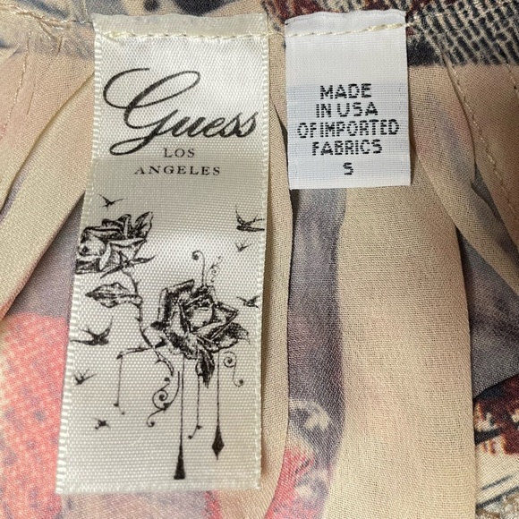 Vintage Guess Los Angeles Sheer Halter Blouse – Size Small - Picture 7 of 13